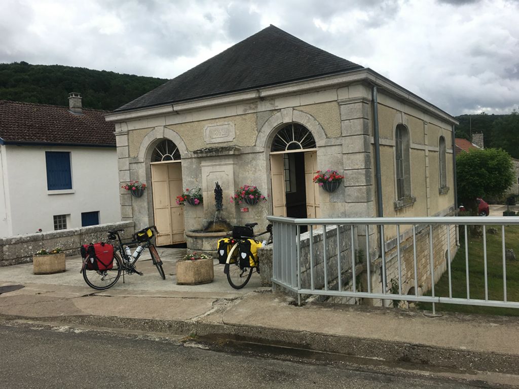 At Vouécourt - the community wash house or lavage
